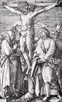Crucifixion by Albrecht Durer — hand-painted cultural oil painting reproduction on canvas