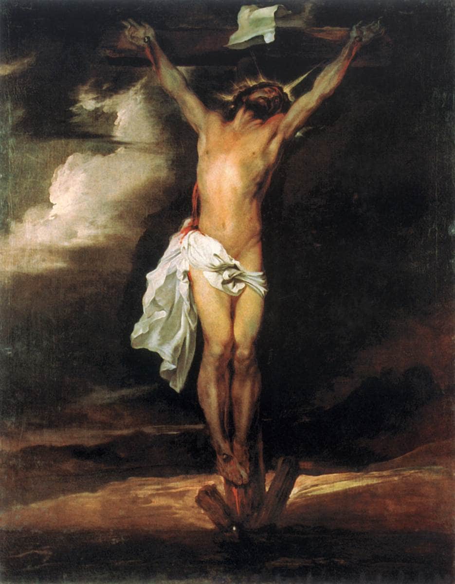 Crucifixion by Anthony van Dyck — hand-painted cultural oil painting reproduction on canvas