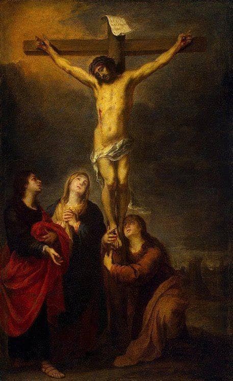 Crucifixion by Bartolome Esteban Murillo — hand-painted cultural oil painting reproduction on canvas