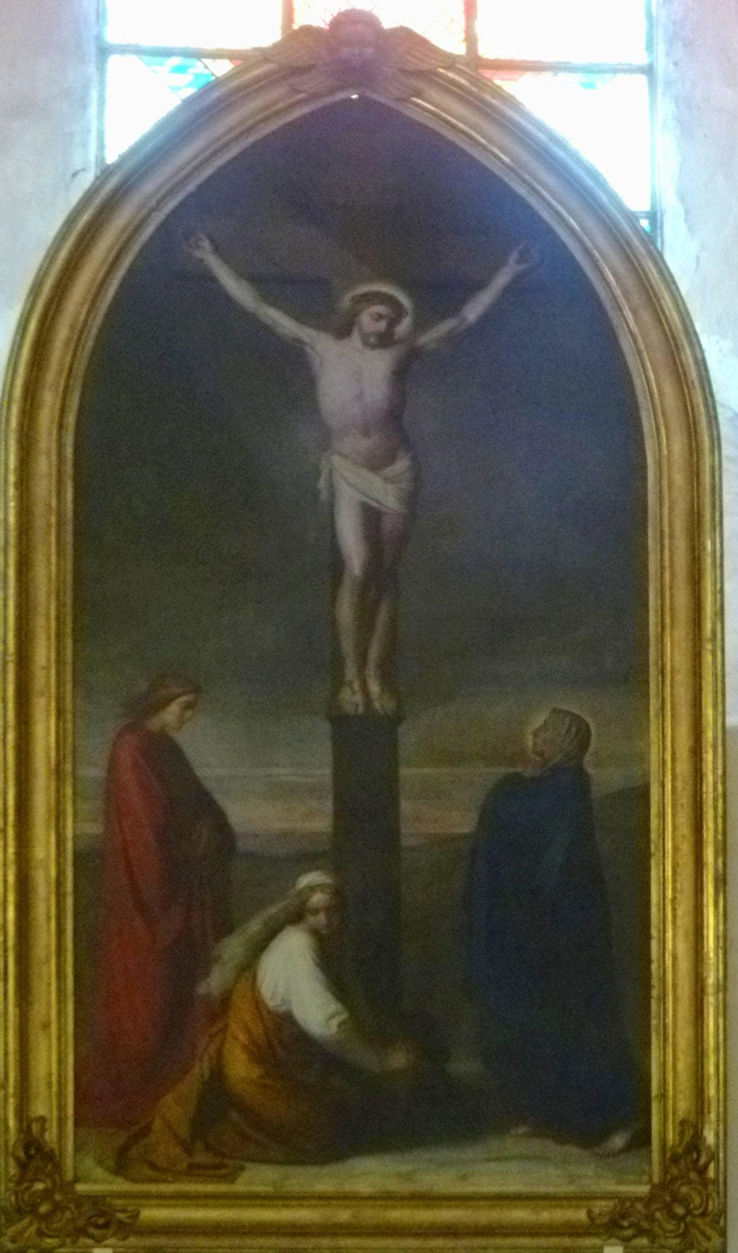 Crucifixion by Carl Wenig — hand-painted cultural oil painting reproduction on canvas