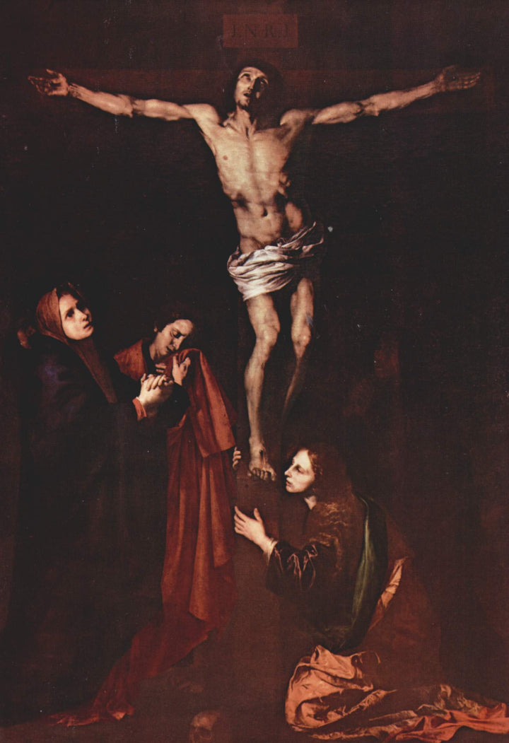Crucifixion by Jusepe de Ribera — hand-painted cultural oil painting reproduction on canvas