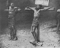 Crucifixion by Nikolai Ge — hand-painted portrait oil painting reproduction on canvas