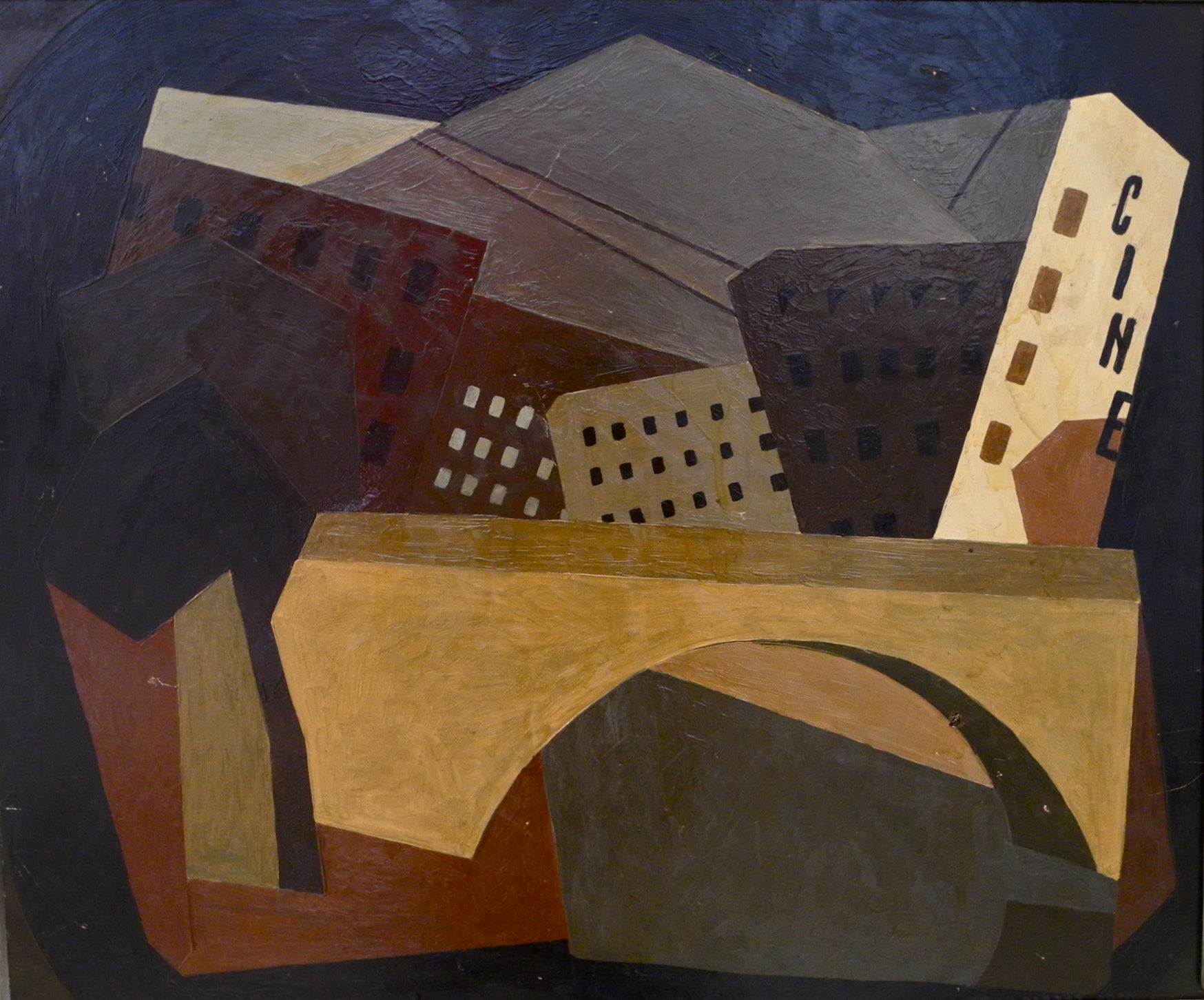 Cubist Composition - David Kakabadze