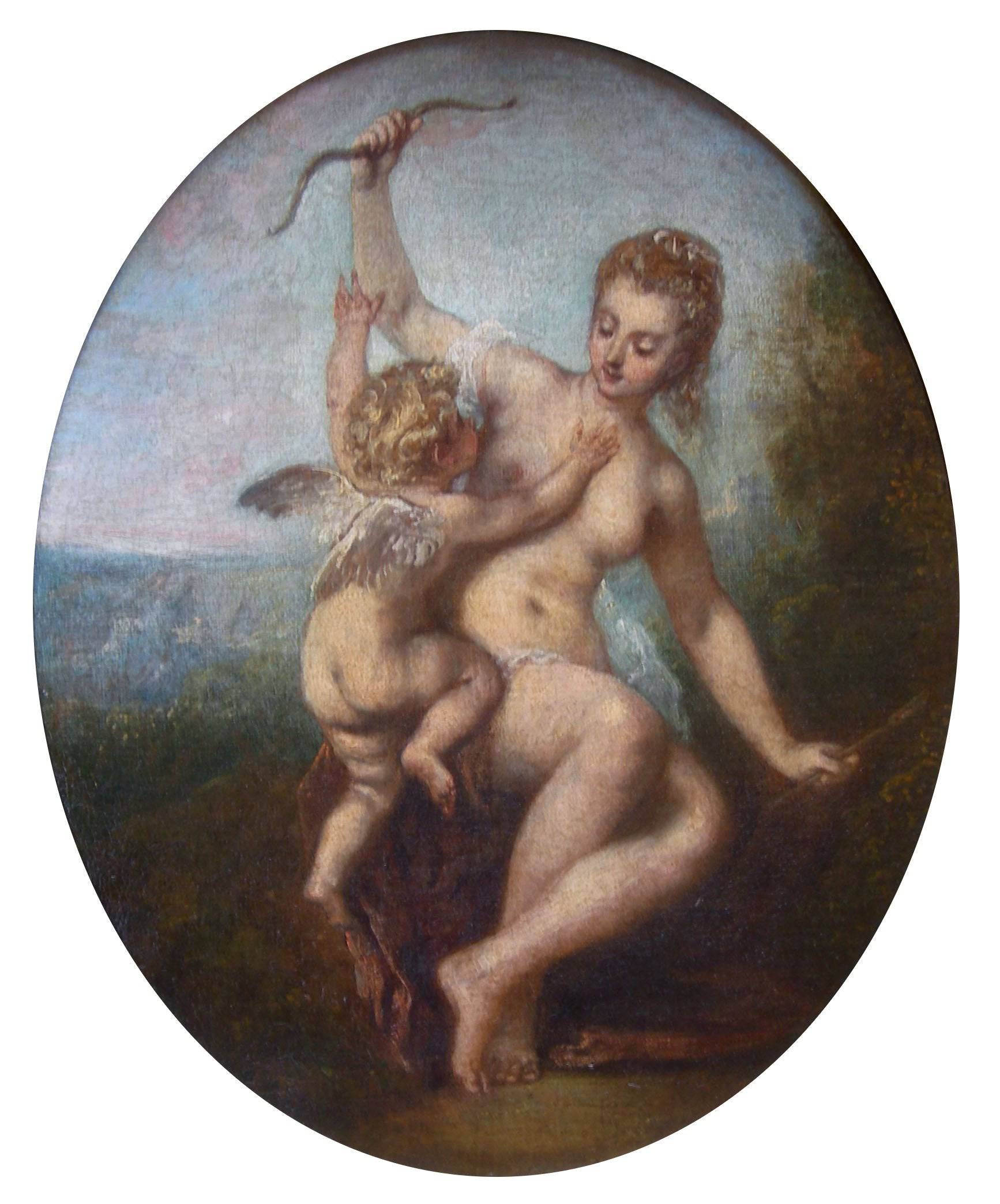 Cupid Disarmed - Antoine Watteau