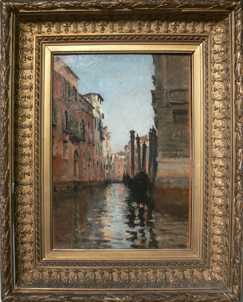View of Venice on gallery wrap