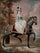Dama a Caballo in living room