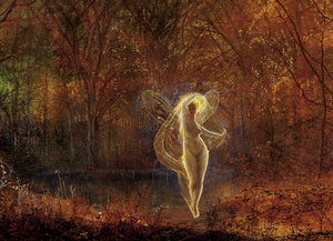 Dame Autumn has a mournful face - John Atkinson Grimshaw