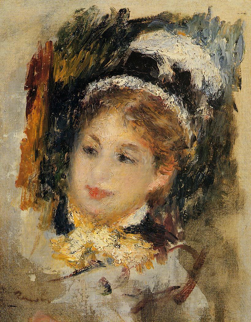 Dame en toilette de Ville by Pierre-Auguste Renoir — hand-painted portrait oil painting reproduction on canvas