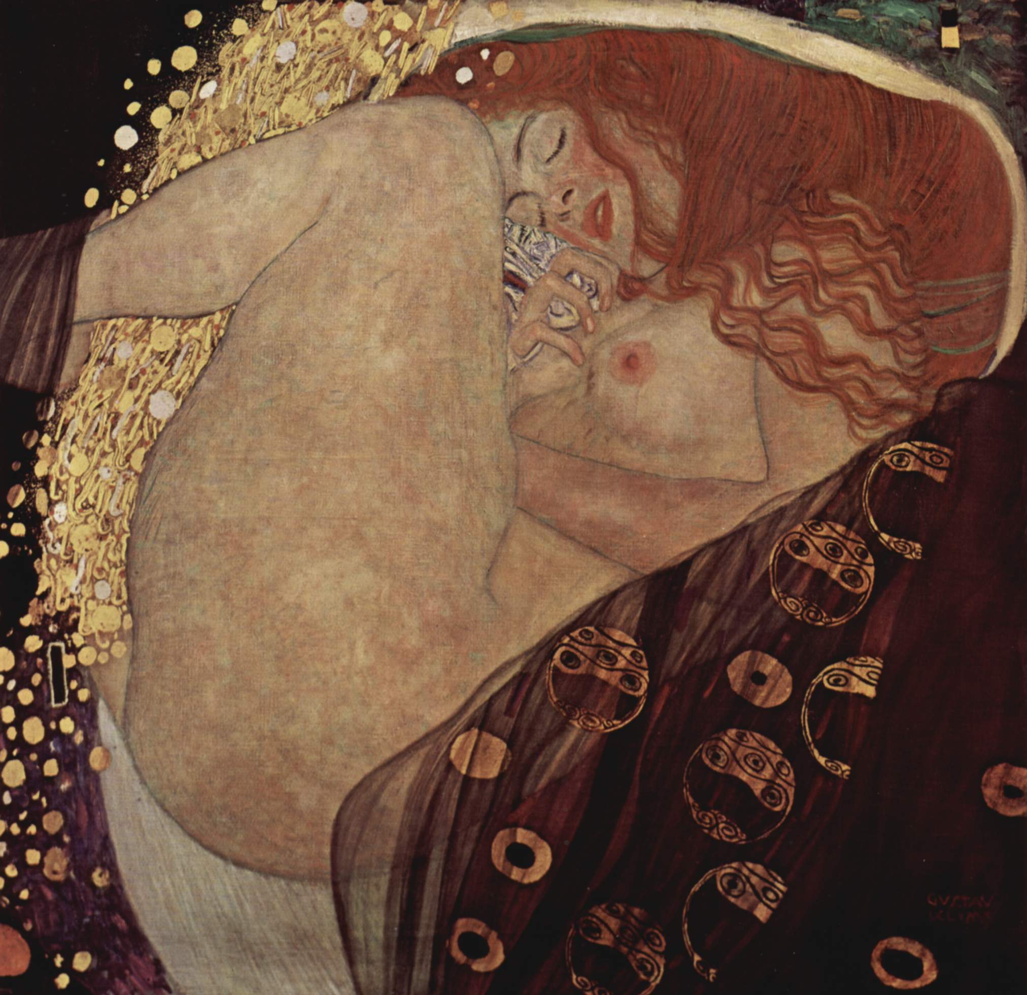 Danae - Gustav Klimt