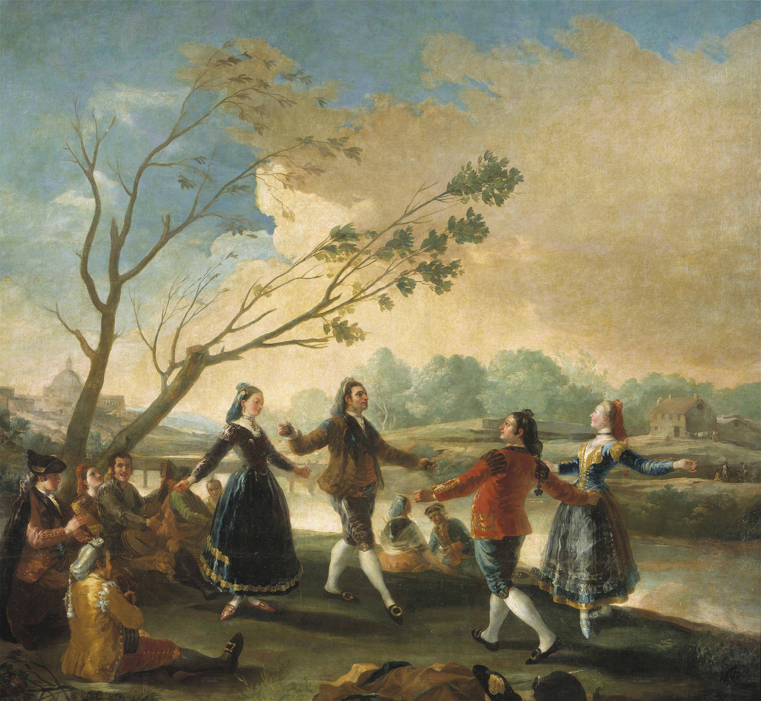 Dance of the Majos at the Banks of Manzanares - Francisco Goya