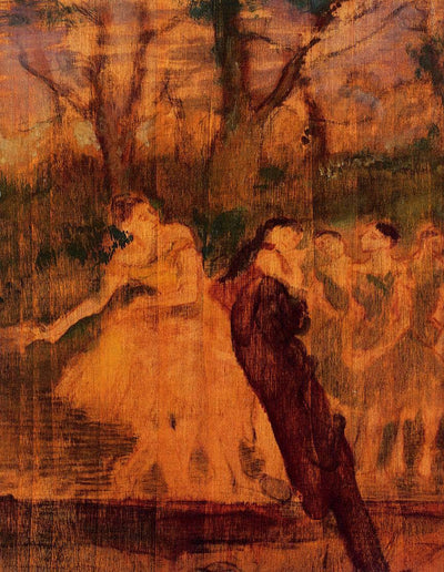 Dancers on the Scenery in entryway