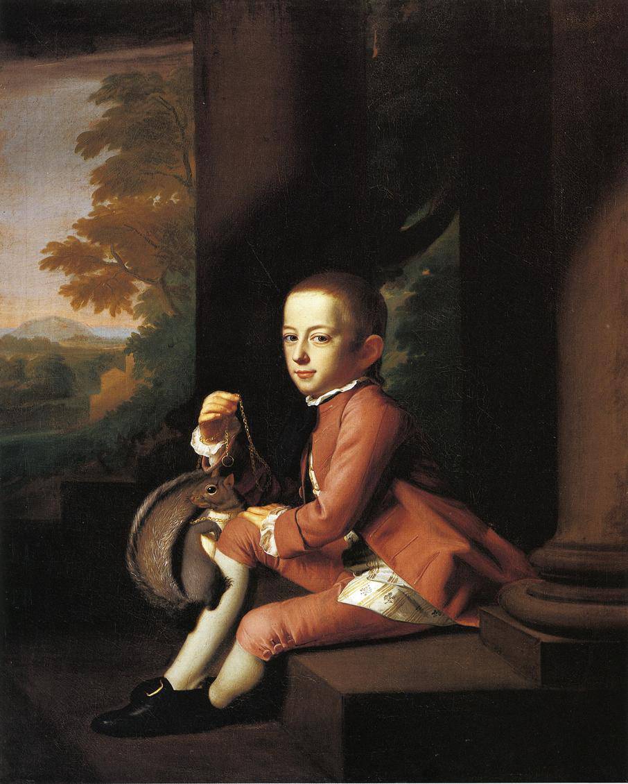 Daniel Crommelin Verplanck by John Singleton Copley, hand-painted portrait oil painting reproduction on canvas