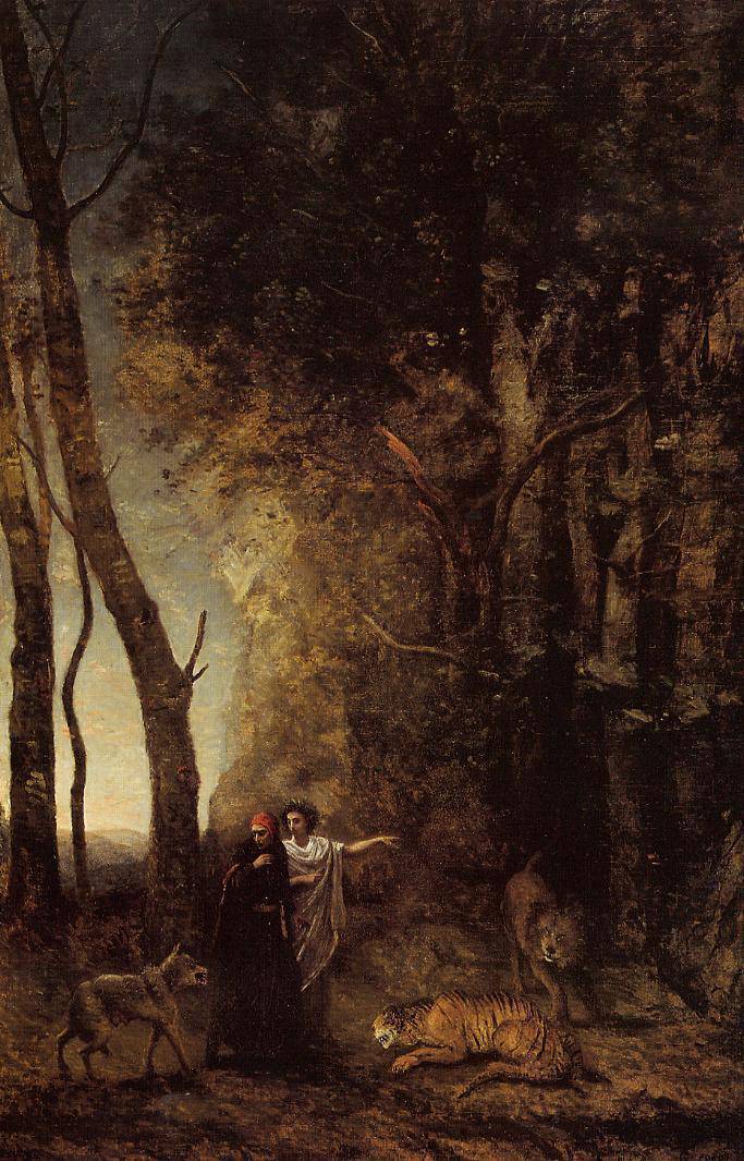 Dante and Virgil - Camille Corot