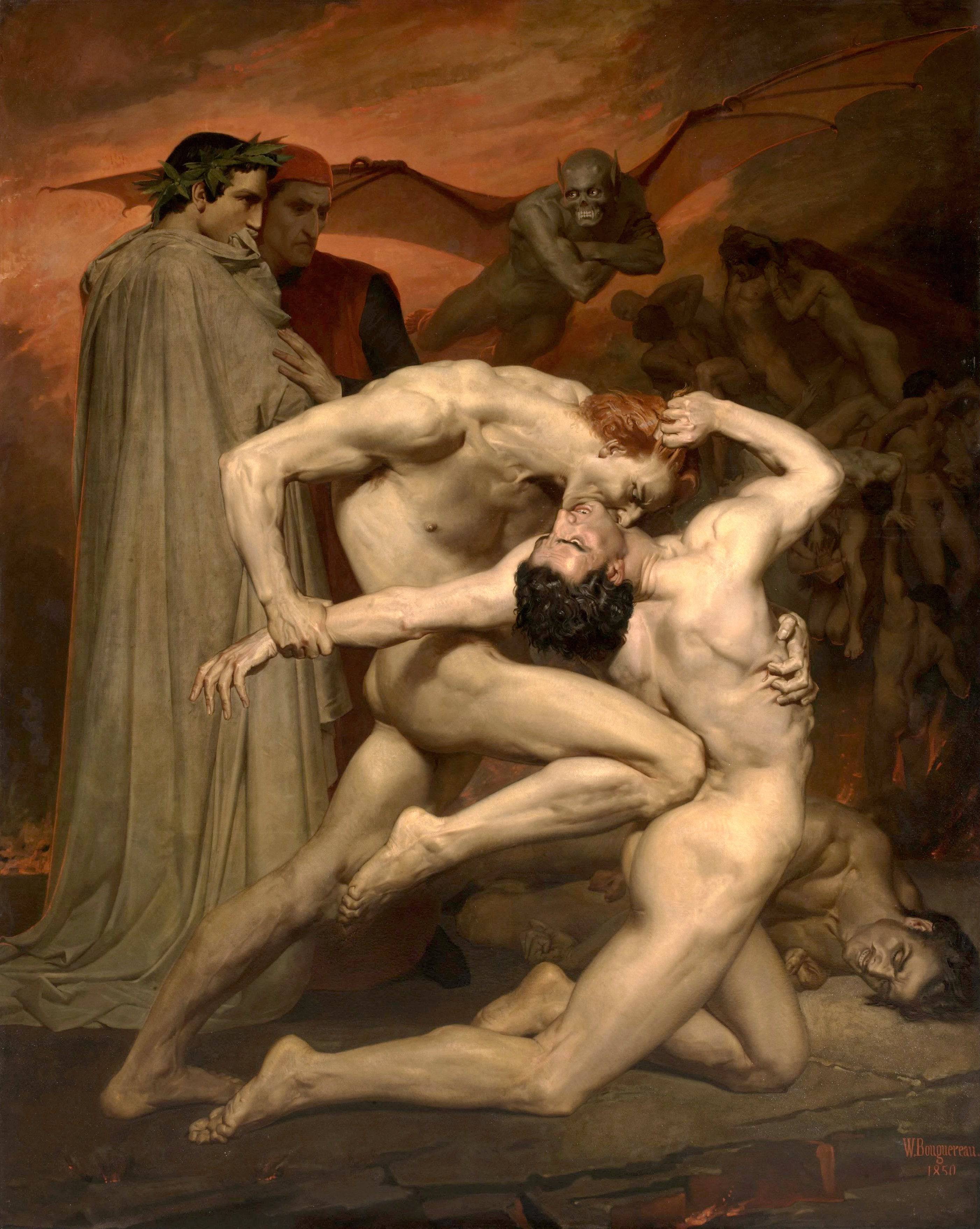 Dante and Virgil - William-Adolphe Bouguereau