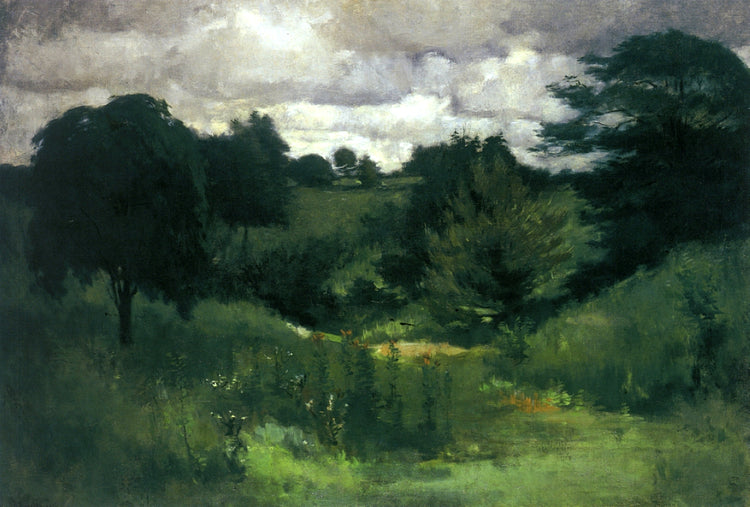 Dark Trees, Cincinnati - John Henry Twachtman