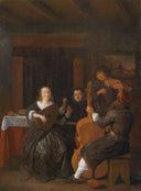 Das Konzert by Jan Miense Molenaer — group oil painting wall art, Baroque
