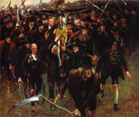 Das Kreuz by Albin Egger-Lienz — hand-painted cultural oil painting reproduction on canvas