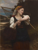 Daughter of Fisherman by William-Adolphe Bouguereau — hand-painted portrait oil painting reproduction on canvas