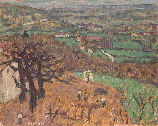 Dauphine Landscape - Pierre Bonnard