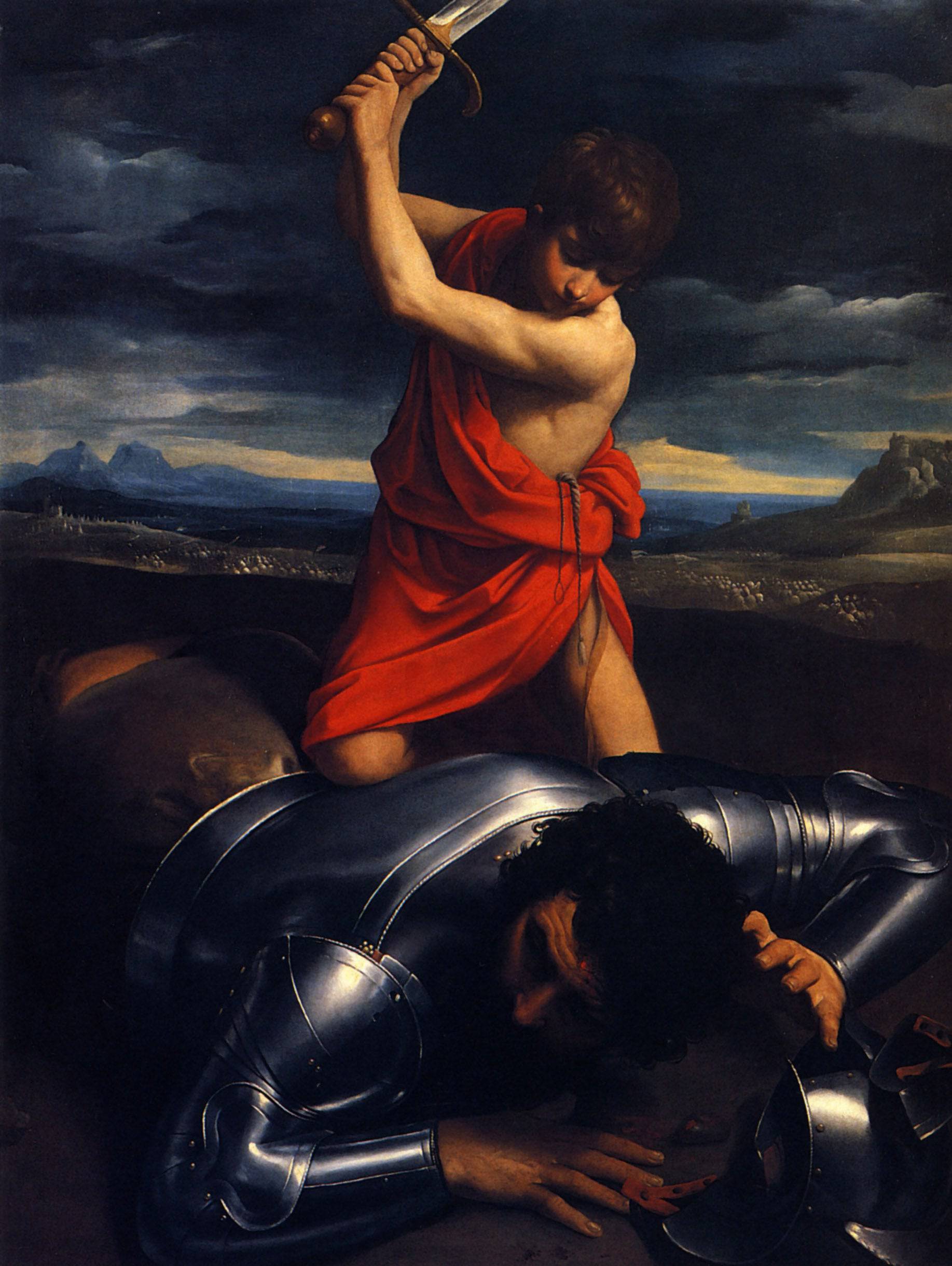 David and Goliath - Guido Reni