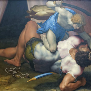 David and Goliath (Recto)