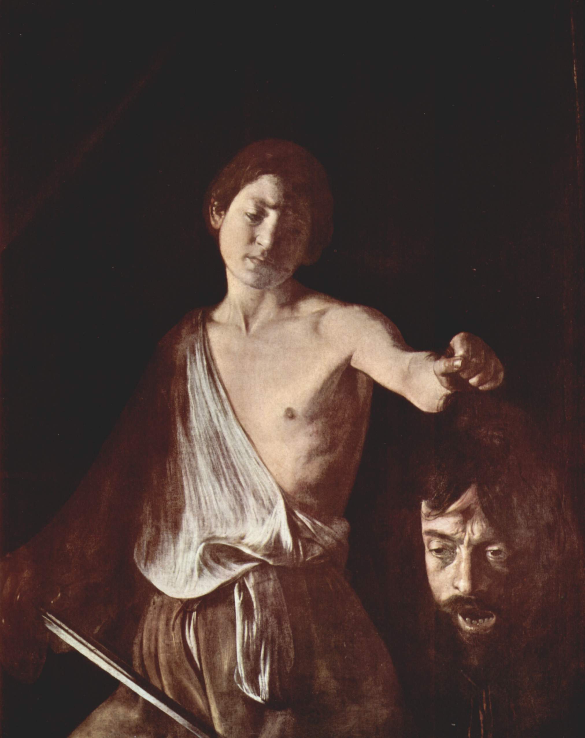 David with the Head of Goliath - Caravaggio