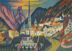 Davos in Summer - Ernst Ludwig Kirchner