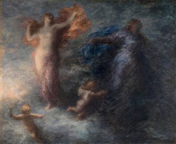 Dawn and Night - Henri Fantin-Latour