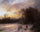Daybreak on a Snowy Morning in kitchen
