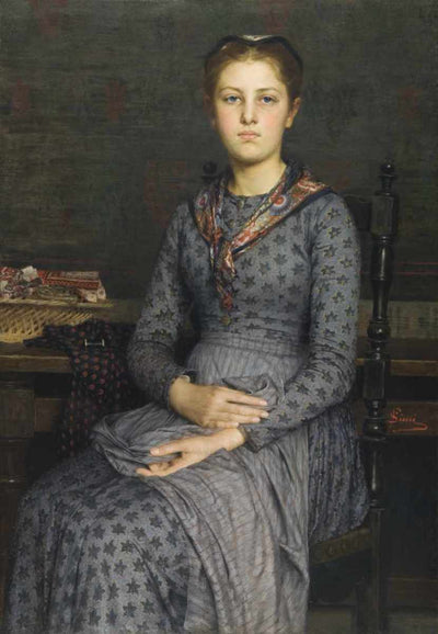 Daydreaming by Filadelfo Simi — oil painting reproduction