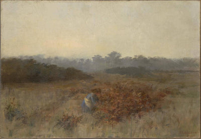 Numb fingers working while the eye of morn is yet bedimmed with tears in bedroom