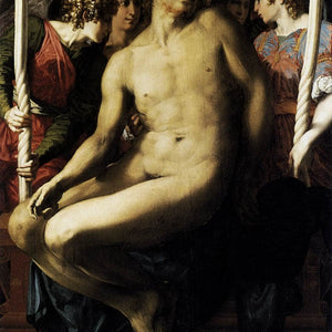 Dead Christ with Angels