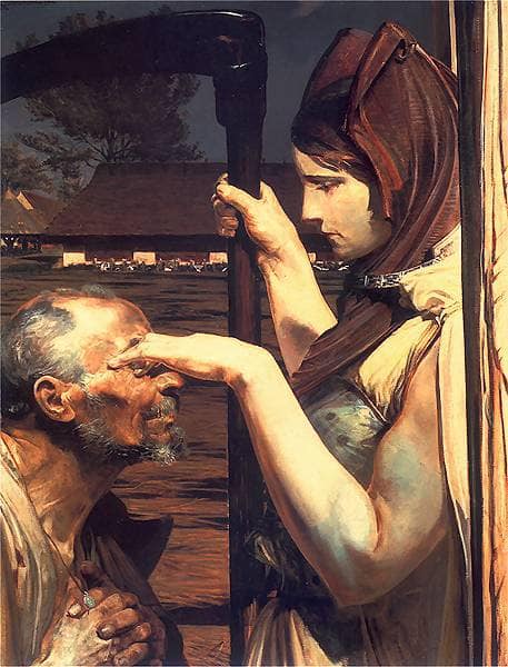 Death by Jacek Malczewski — hand-painted portrait oil painting reproduction on canvas