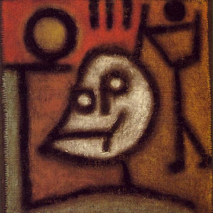 Death and fire by Paul Klee — Oil Painting Reproduction