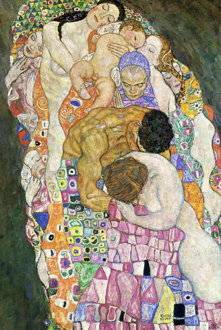 Death and Life - Gustav Klimt