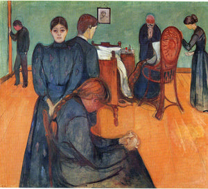 Death in the sickroom - Edvard Munch