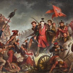 Death of Zolkiewski at Cecora