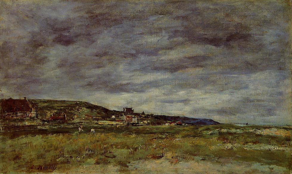 Deauville, the Dunes - Eugene Boudin