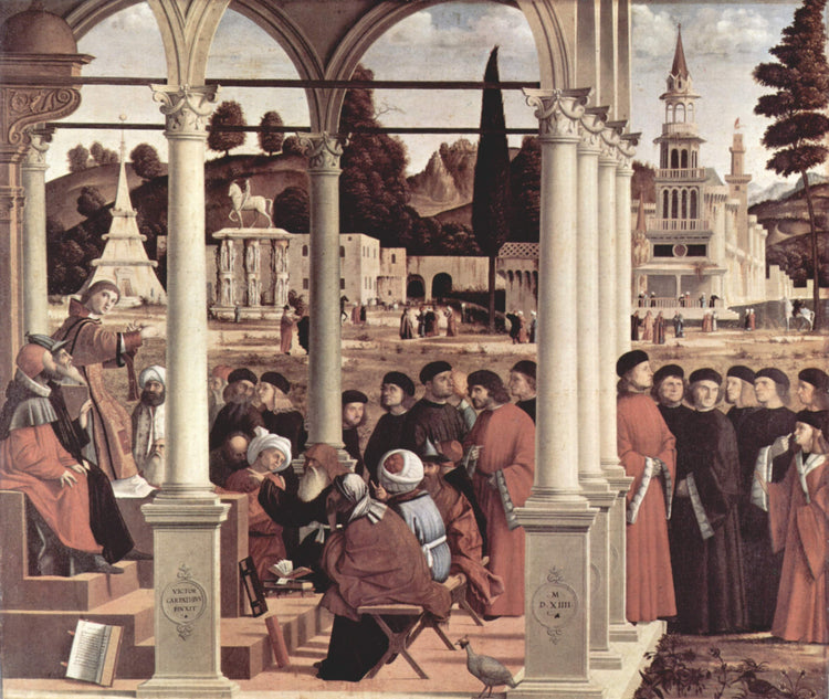 Debate of St. Stephen - Vittore Carpaccio