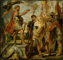 Decius Mus Addressing the Legions by Peter Paul Rubens — fantasy oil painting wall art, Baroque