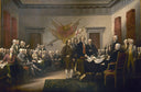 Declaration of Independence by John Trumbull — hand-painted cultural oil painting reproduction on canvas
