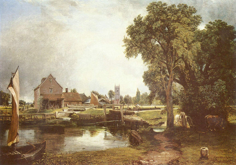 Dedham Lock and Mill - John Constable