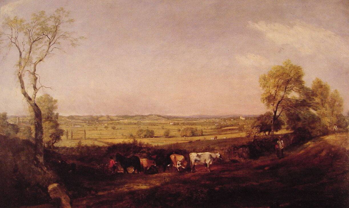 Dedham Vale: Morning - John Constable