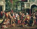 Deeds of Christian Charity by Pieter Aertsen — hand-painted cultural oil painting reproduction on canvas