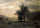 Deer in a Landscape in study