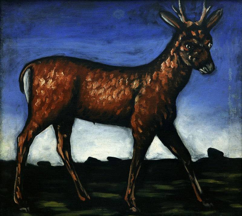 Deer - Niko Pirosmani