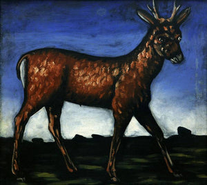 Deer - Niko Pirosmani