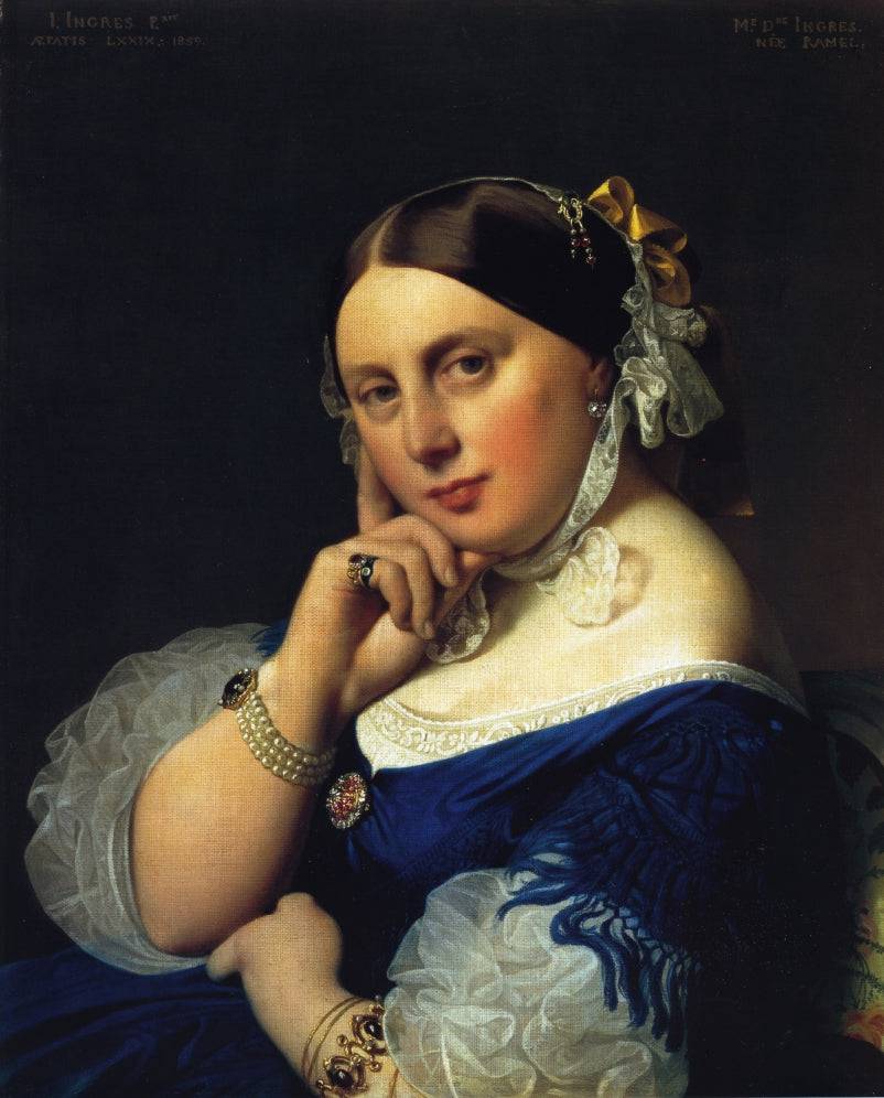 Delphine Ramel, Madame Ingres - Jean Auguste Dominique Ingres