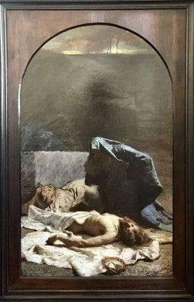 Deposition by Francesco Didioni — hand-painted still oil painting reproduction on canvas