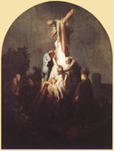 Deposition from the Cross by Rembrandt — hand-painted cultural oil painting reproduction on canvas